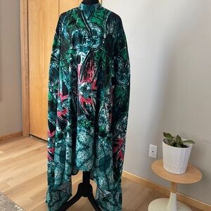 Vibrant Green and Pink Patterned Dress
Dorma’s Couture

 OR TRAD2 0326